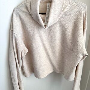 Lulu neutral top, super soft ribbed.  EXCELLENT condition!